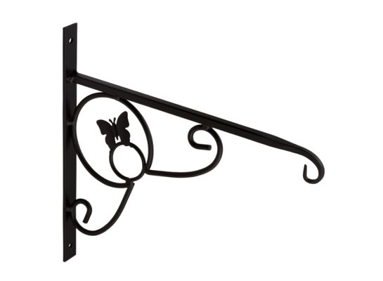 Uchwyt kwietnika motyl UK1 czarny VELANO