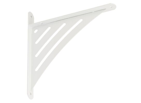 Wspornik ażurowy trójkątny WAT 190 biały VELANO