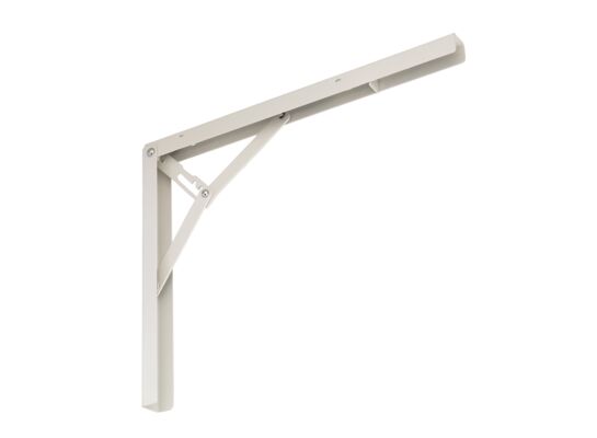 Wspornik składany WSZ 400 biały VELANO