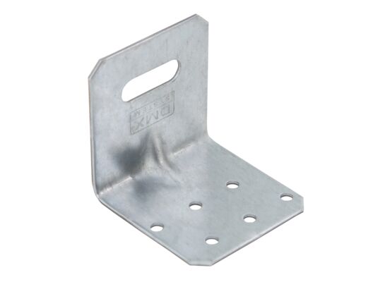 Kątownik montażowy z regulacją i przetłoczeniem KMRP 2 blacha Z275 DMX