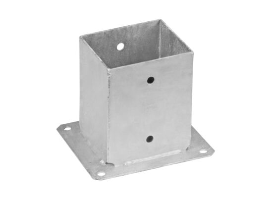 Podstawa słupa z podstawą prostokątna PSP 120 cynk ogniowy DMX