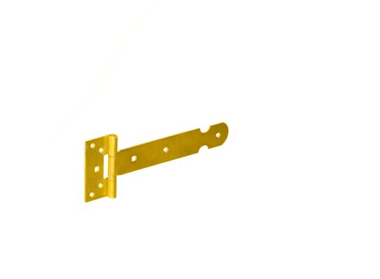 Zawias bramkowy lekki przetłoczony ZBL 200 cynk galwanizowany złoty DMX