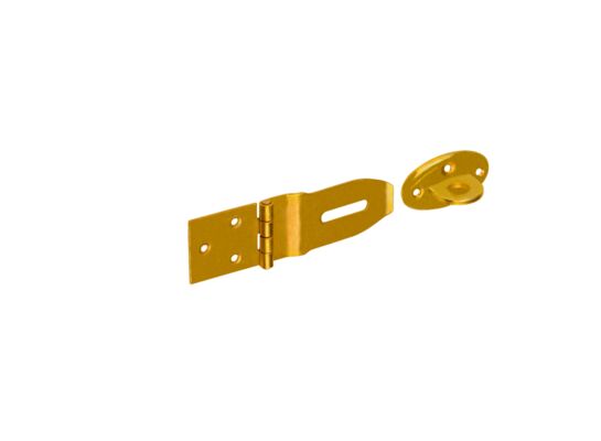 Zawias z zamknięciem prosty ZZP 50 cynk galwanizowany złoty DMX