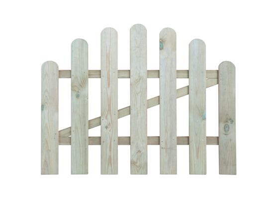 Bramka sztachetowa 100 x 60/80 D16 x 90-7 R16 x 45 łebBF STELMET