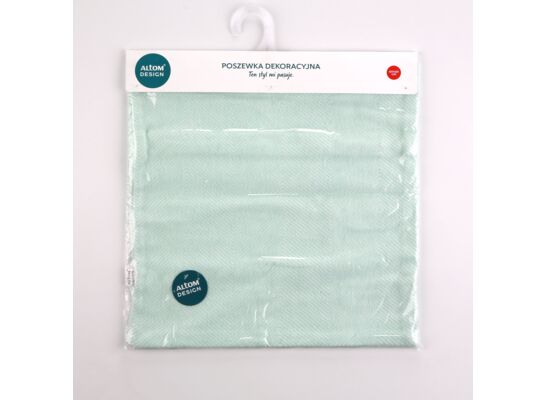 Poszewka dekoracyjna 40 x 40 cm mint