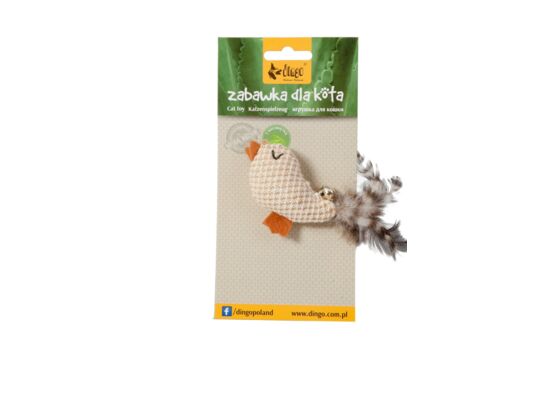 Ekologiczna zabawka dla kota skowronek