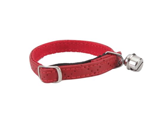 Obroża dla kota ELEGANCE 1 x 29 cm czerwona