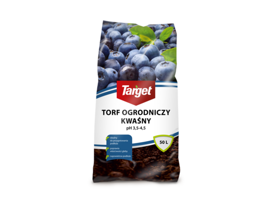 Gotowe podłoże do borówek i kwaśnolubnych 50 l Target