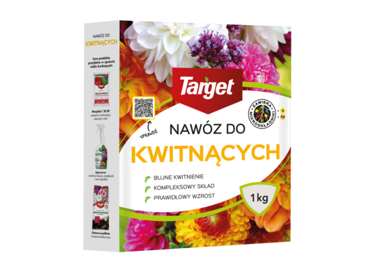 Nawóz granulowany do kwitnących 1 kg Target