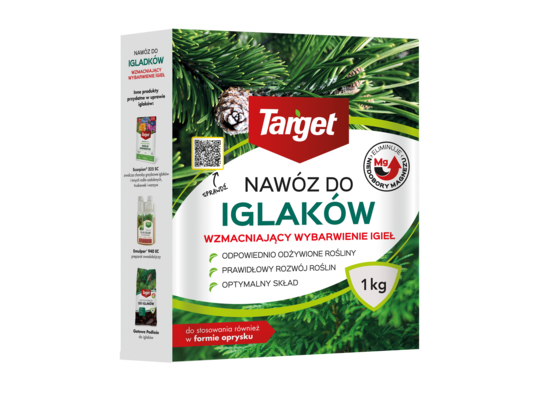 Nawóz do iglaków wzmacniający wybarwienie igieł 1 kg