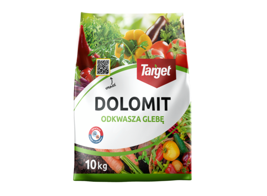 Dolomit zwiększa plonowanie, odkwasza glebę 10 kg Target
