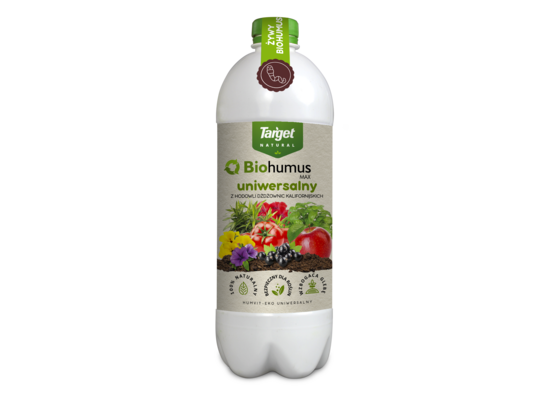 Biohumus max - nawóz organiczny z hodowli dżdżownic 1 l Target