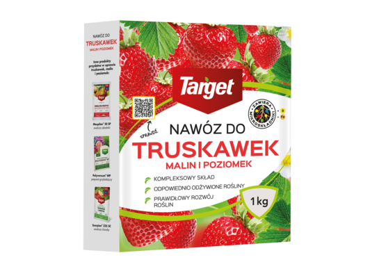 Nawóz granulowany do truskawek, malin i poziomek 1 kg Target
