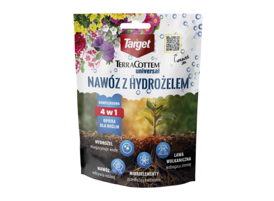 Nawóz i hydrożel - terracottem oszczędza wodę 100 g Target