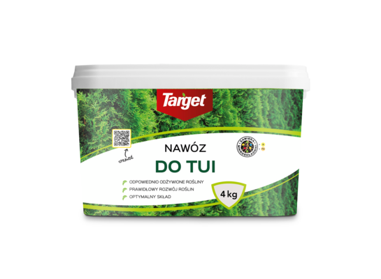 Nawóz granulowany do tui 4 kg Target