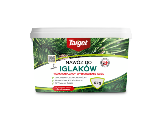 Nawóz do iglaków wzmacniający wybarwienie igieł 4 kg
