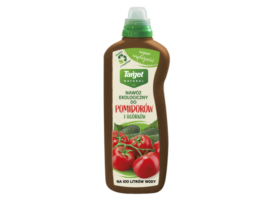 Nawóz w płynie ekologiczny do pomidorów, ogórków i ziół 1 l Target