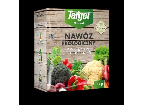 Nawóz ekologiczny do warzyw 100 dni 1 kg Target