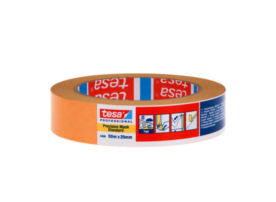 Taśma malarska Profesjonalna Precyzyjna pomarańczowa 50 m x 25 mm tesa