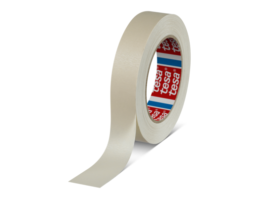 Taśma malarska maskująca Professional do malowania natryskowego 50 m x 25 mm beżowa tesa®