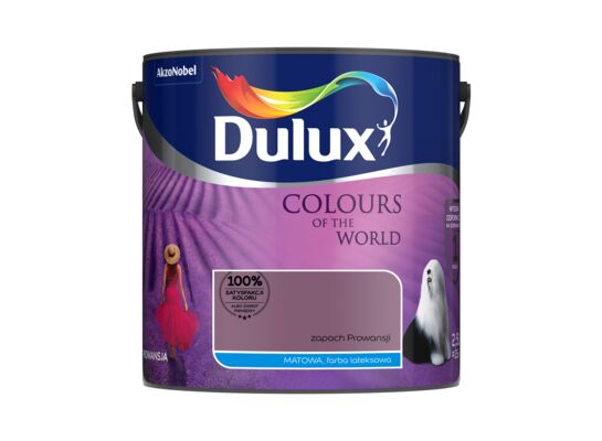 Farba lateksowa Dulux Kolory Świata Zapach Prowansji 2,5 l