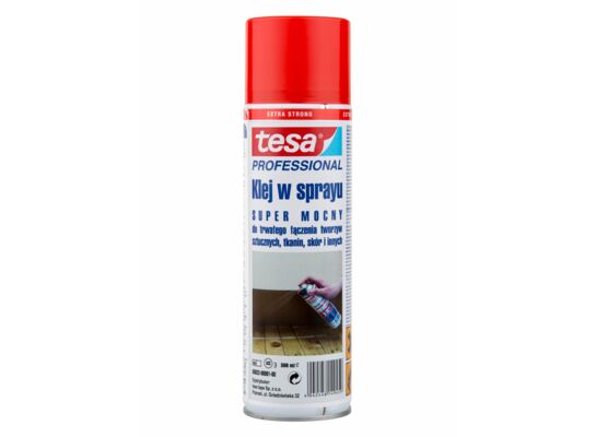 Klej w spray'u 500 ml, bardzo mocny, tesa