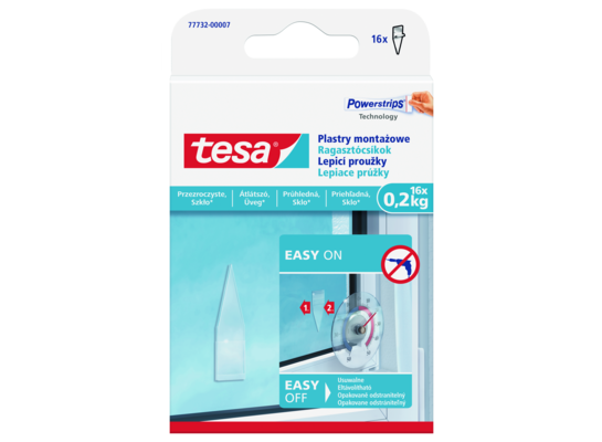 Przezroczyste plastry montażowe 200 g, tesa