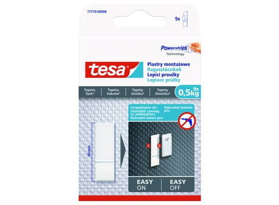 Plastry montażowe do tapet 0,5 kg tesa