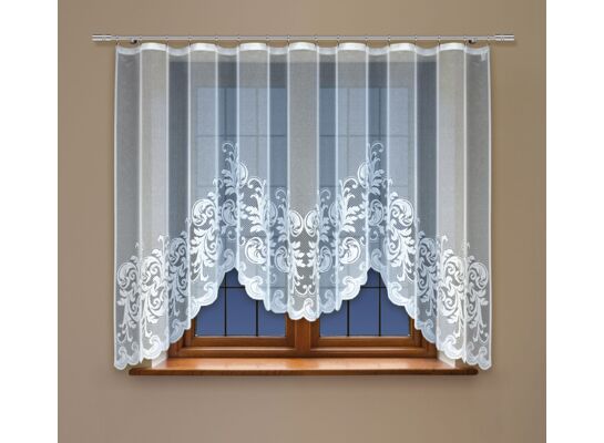 Firana gotowa z taśmą marszczącą 160 x 300 cm