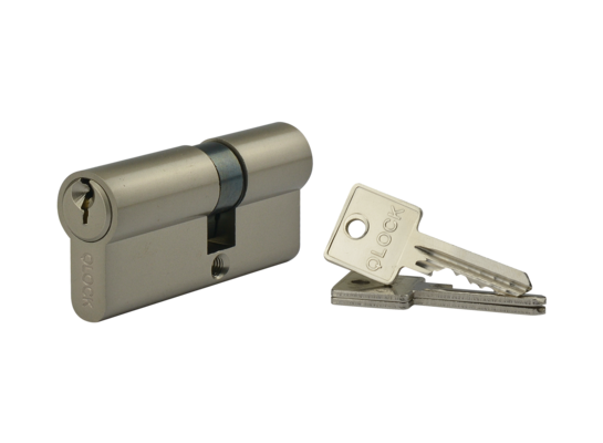 Wkładka QLOCK 35 x 45 niklowana