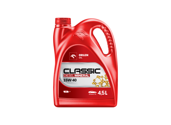 Olej  Classic Diesel Mineral 15W-40 4,5L Orlen Oil