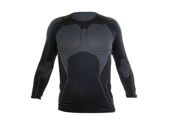 Koszulka termoaktywna czarno-szara 2XL/3XL