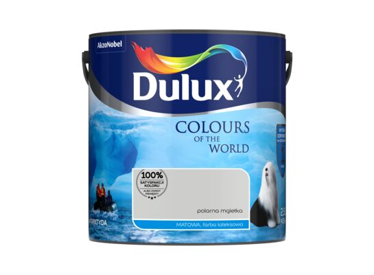Farba lateksowa Kolory Świata polarna mgiełka 2,5 l Dulux