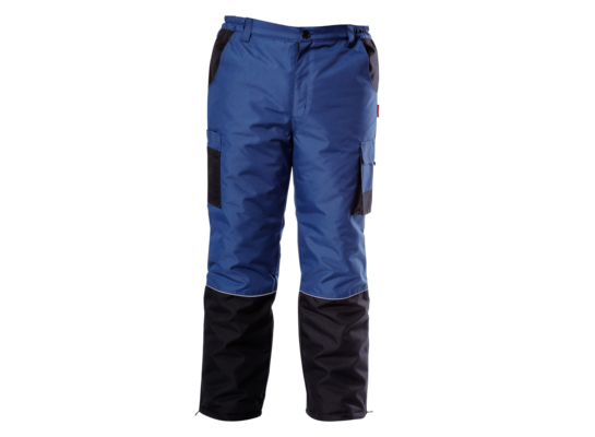 Spodnie ocieplane niebieskie 3XL