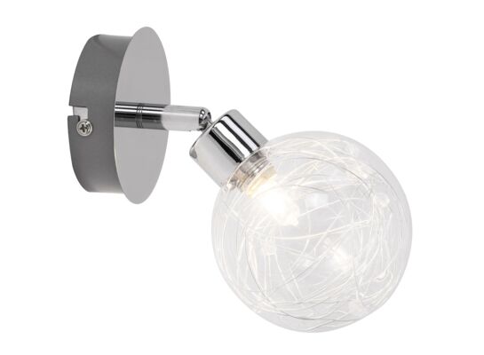 Kinkiet 1 płomienny Sonora chrom