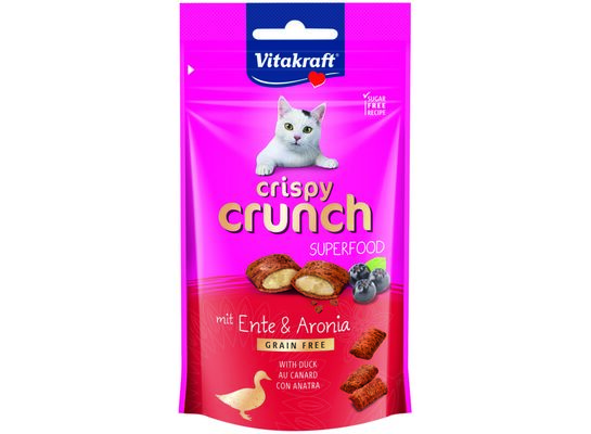 Przysmak dla kota Crispy Crunch kaczka/aronia 60 g Vitakraft
