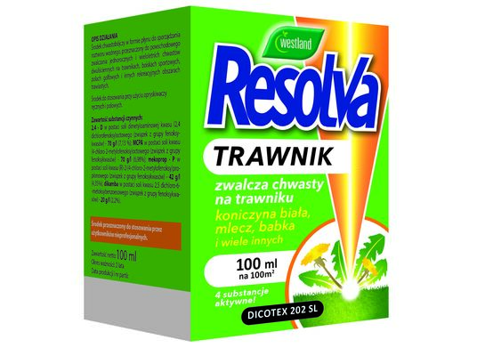 Środek chwastobójczy Resolva trawnik Dicotex 202 SL koncentrat 250 ml Westland