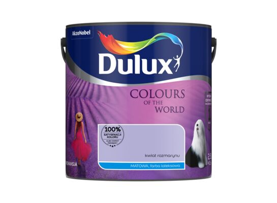 Farba lateksowa Kolory Świata kwiat rozmarynu 2,5 l Dulux