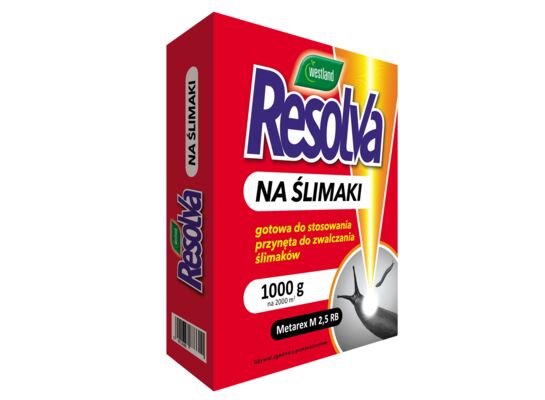Środek biobójczy Resolva na ślimaki Metarex M 2,5 RB 1 kg Westland