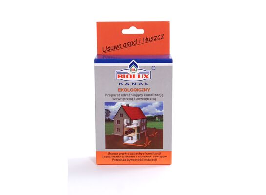 Preparat do udrażniania rur BIOLUX KANAŁ 5 x 20 g