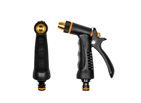 Pistolet do zraszania regulowany metalowy PROFI BLACK LINE