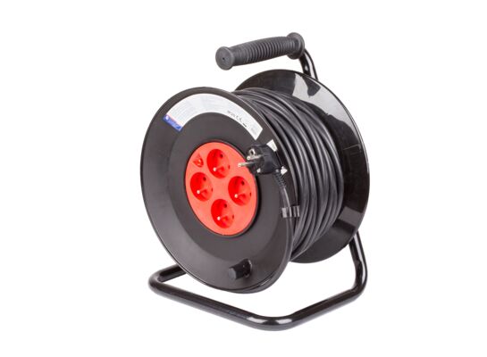 Przedłużacz bębnowy 4 gniazda 40 m 3 x 1,5 H05VV-F