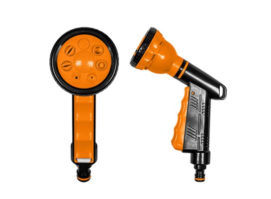 Pistolet do zraszania 7-funkcyjny QUICK STOP BLACK LINE