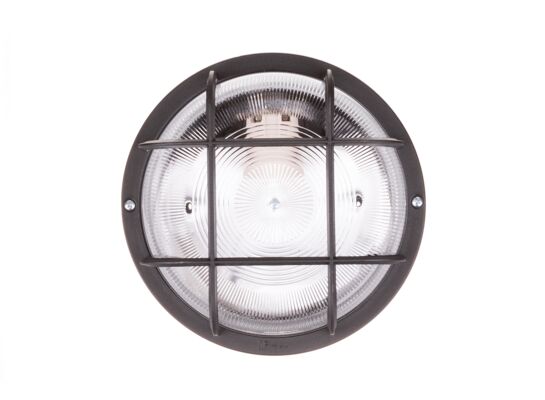 Oprawa oświetleniowa 100 W czarna okrągła