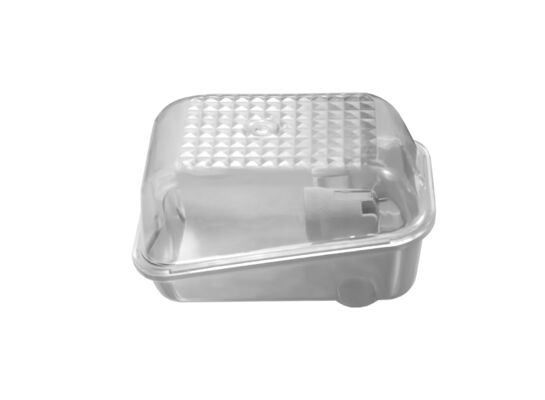 Oprawa oświetleniowa skośna IP54 E27 60 W biała