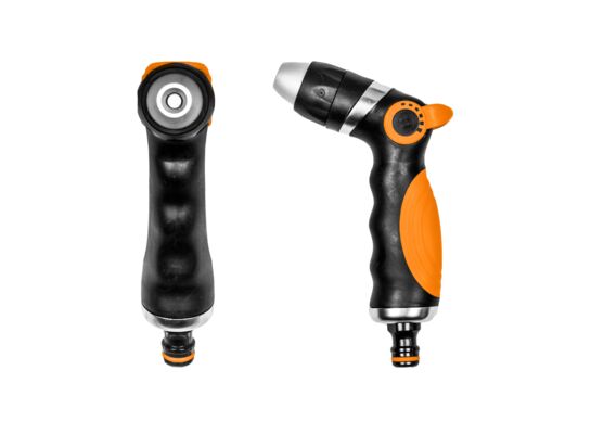 Pistolet do zraszania regulowany metalowy BLACK LINE