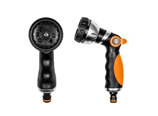 Pistolet do zraszania 8-funkcyjny metalowy HOBBY BLACK LINE