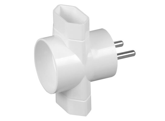 Rozgałęźnik R-1 3 x 2P bez uziemienia