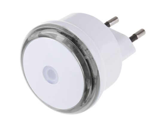 Lampka nocna LED do gniazdka 230 V z czujnikiem 3 x LED