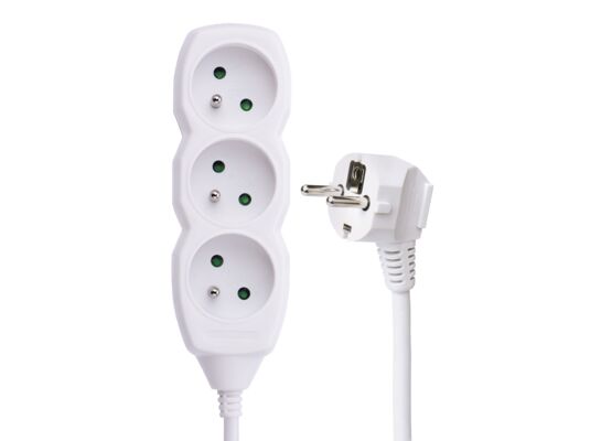 Przedłużacz 3 gniazda 3 m